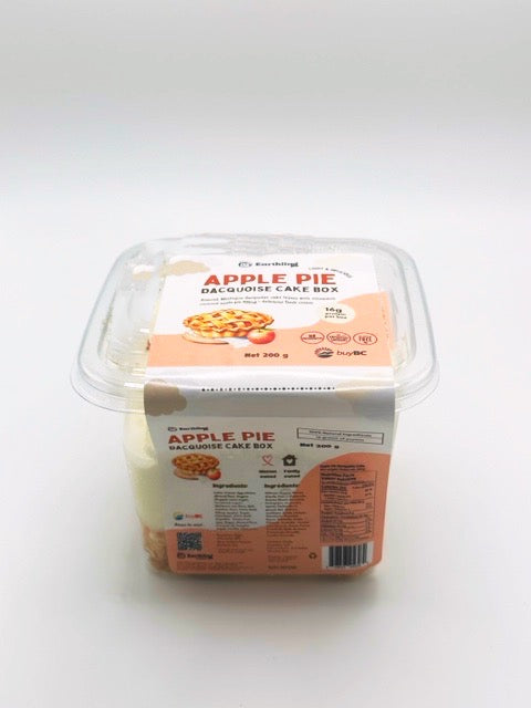 Apple Pie Crumble Dacquoise Cake Box