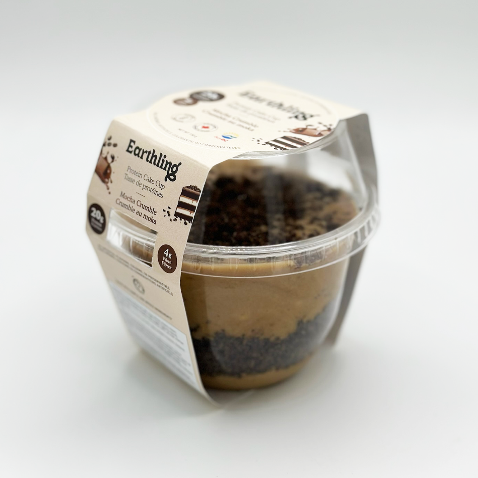 Mocha Crumble Protein Cake Cup
